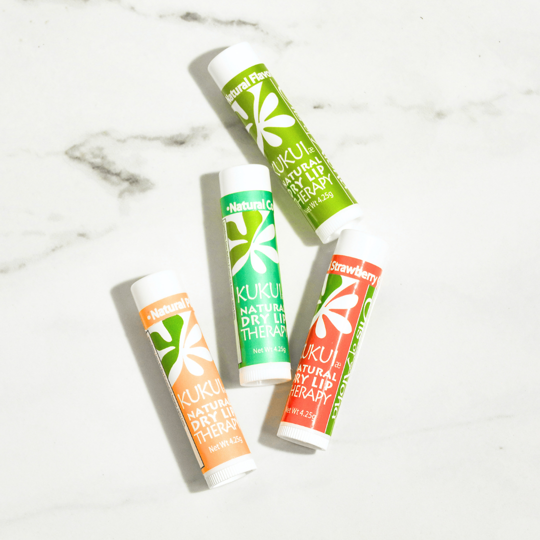 Kukui Natural Dry Lip Therapy Flavor-Free — Oils of Aloha